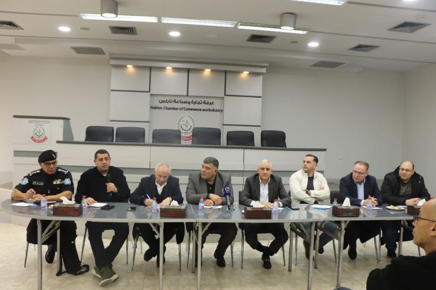 مؤسسات نابلس تستقبل وفد صحفي من الداخل المحتل 